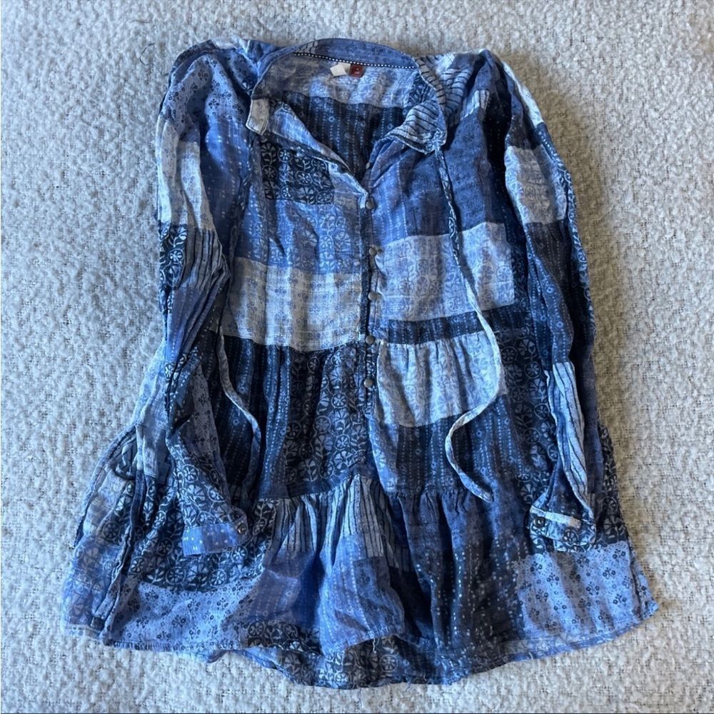 Anthropologie pilcro medium tunic